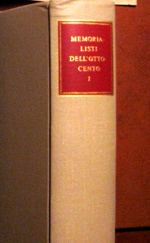 Memorialisti dell ottocento - memorialisti, dell'ottocento
