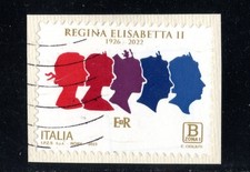 REPUBBLICA 2023 USATI PERFETTI... REGINA ELISABETTA II