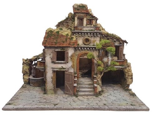 Presepe casolare artigianale - presepe,