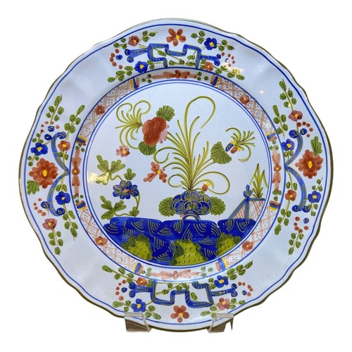 Piatto garofano blu - ,
