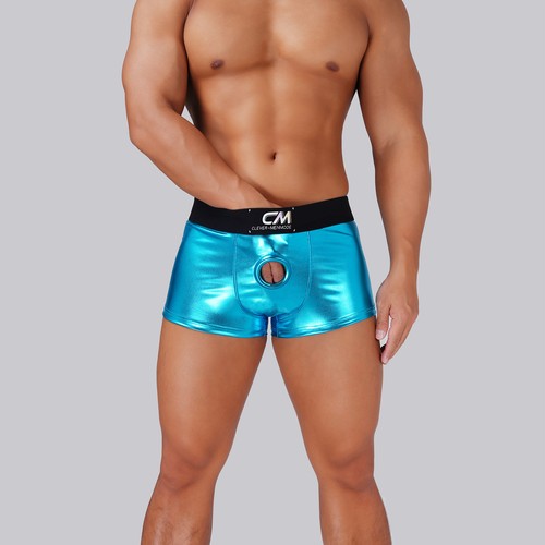 Boxer uomo slip wet - , look