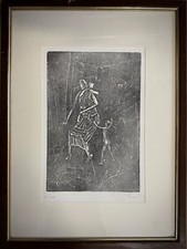 Giuseppe Tarantino - Quadro a matita / carboncino, numerato 61 / 100 e firmato -