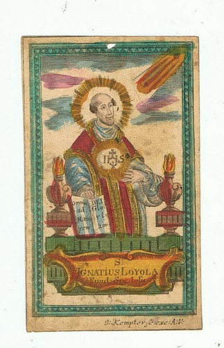 Santino pergamena incisione - pergamena,