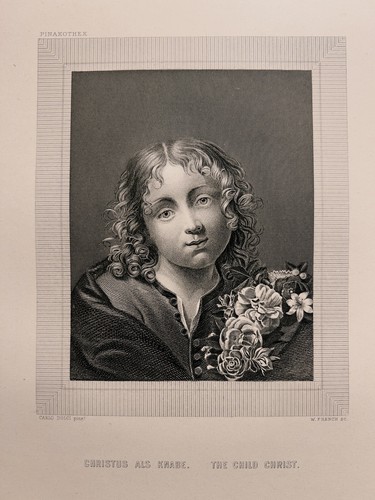 Carlo dolci cristo ragazzo - carlo, da