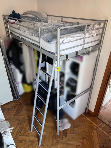 Letto soppalco piazza - letto,
