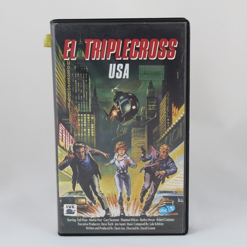 Vhs the triplecross usa 1986 - vhs,