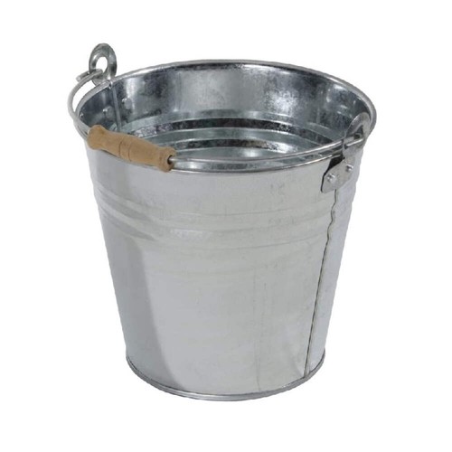 Secchio zinco con manico - zinco,