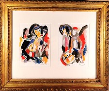 FAUSTO GHIGLIA - Tecnica Mista su carta il dipinto