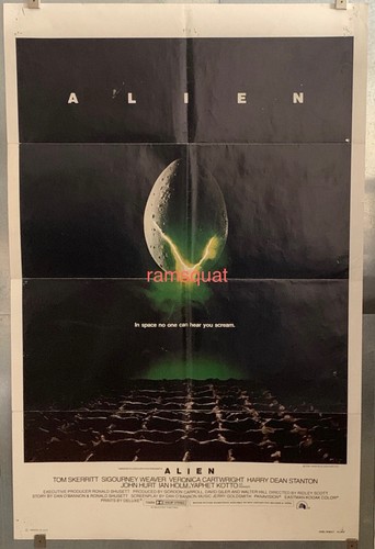 Alien 1979 27x41 ridley scott - ridley,
