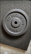 Dischi pesi in ghisa e bilanciere 180 palestra