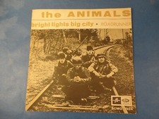 7" ITALY - THE ANIMALS - "BRIGHT LIGHTS BIG CITY" - ROCK - BLUES - BEAT - 1966