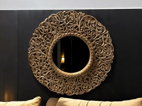 Specchio legno teak - specchio,