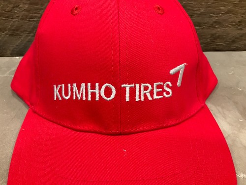 Cappello kumho tires rosso - cappello,