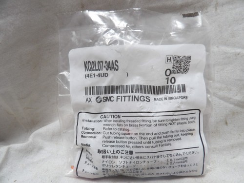 Raccordi smc kq2l07 - kq2l07-34as, (pkg