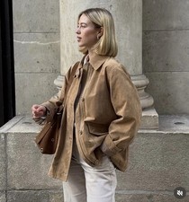 ZARA GIACCA 100% PELLE