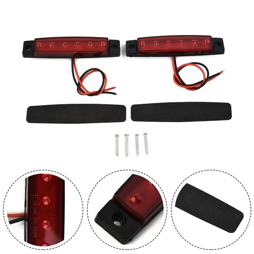 2pcs led rosso sigillato - 6,