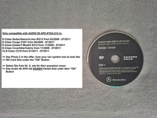 DVD NAVIGAZIONE MERCEDES AUDIO