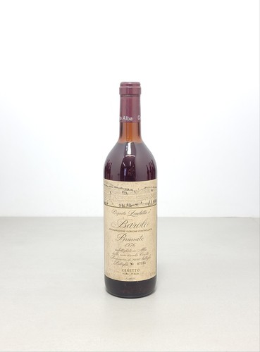 Barolo brunate 1976 - brunate, vigneto