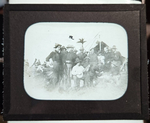 Lanterna magica vintage 1800