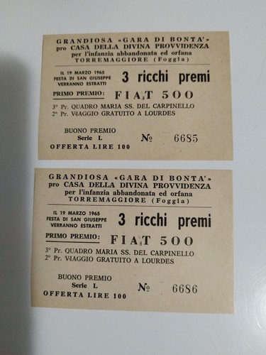 Biglietto lotteria casa - lotteria, divina