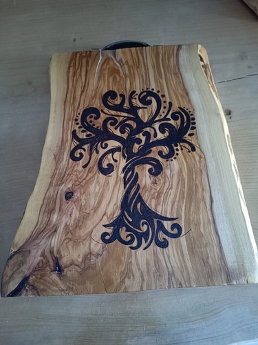 Tagliere legno ulivo - legno,