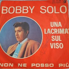 disco autografato bobby solo
