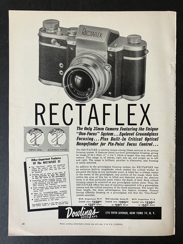 Macchina fotografica rectaflex - macchina,