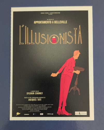 Cartolina ciak illusionista - cartolina,