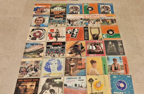 Lotto dischi vinile 45 - 97, in