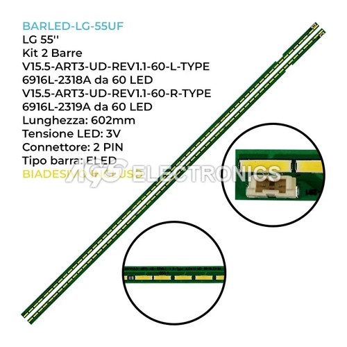 Kit barre strip led tv - led,