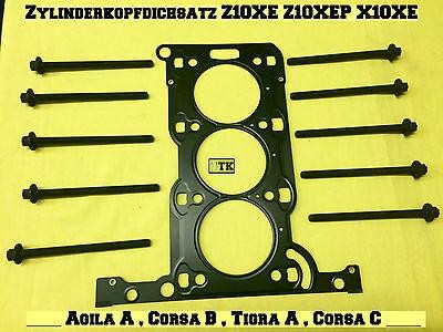 Opel set guarnizione testata - opel,
