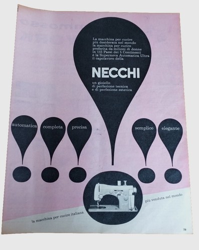 Necchi macchina cucire - cucire, anni