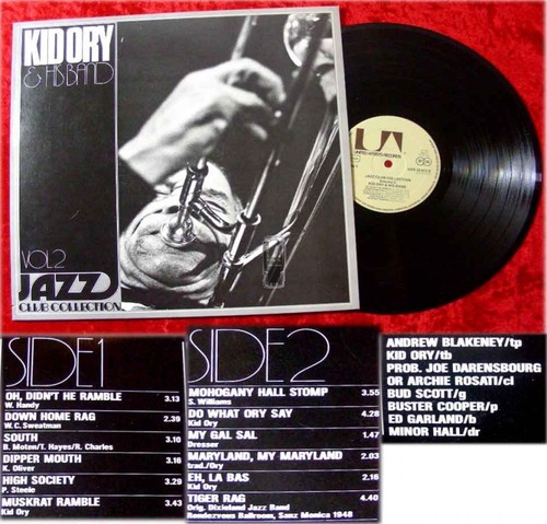 Kid ory jazz - lp,