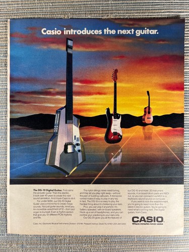 Casio chitarra digitale - dg-10,