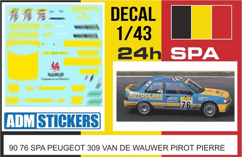 Decal 43 24h spa 1990 - 90,