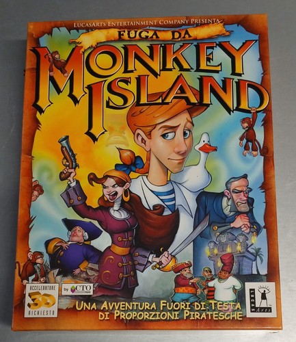 Fuga monkey island big - fuga, da