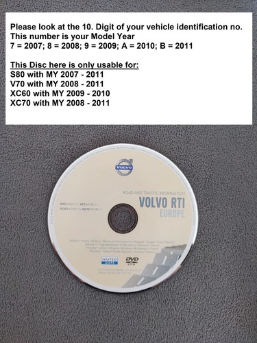 Dvd navigazione volvo rti - dvd,