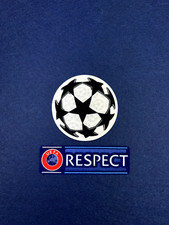 Official Champions League starball + respect patch official combo original 1+1