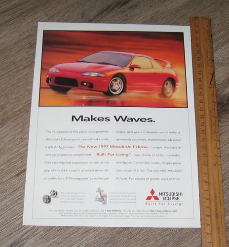 Mitsubishi car 1997 eclipse - car,