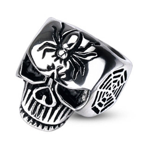 Anello uomo acciaio massiccio - anello,