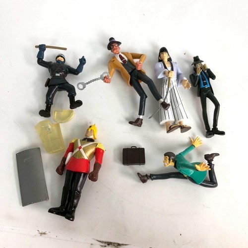 Lupin iii set figurine - lupin,