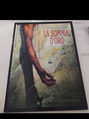 Moliterni scimmia d - moliterni:, d'oro