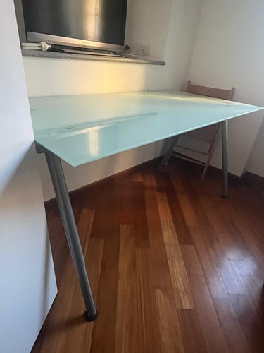 Scrivania ikea thyge - scrivania,