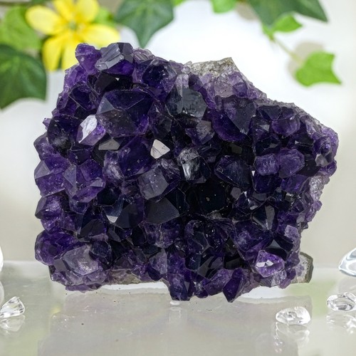 Amethyst drusenstück stufe - amethyst,