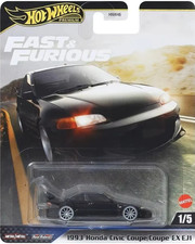 Honda Civic Coupe EX EJ1 1993 - Fast & Furious Hot Wheels Premium 1:64