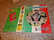 ALBUM CALCIATORI PANINI 1974-75 COMPLETO ORIGINALE M.BUONO CON CEDOLA FIGURINE