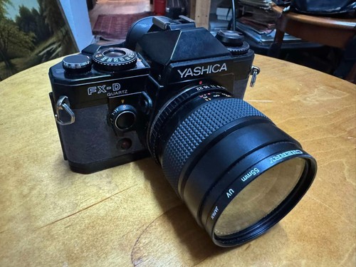 Yashica d quartz - yashica, con