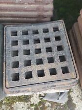 Coperchio/caditoia a nido d'ape GHISA LAMELLARE C250 x pozz.45x45 misura interna