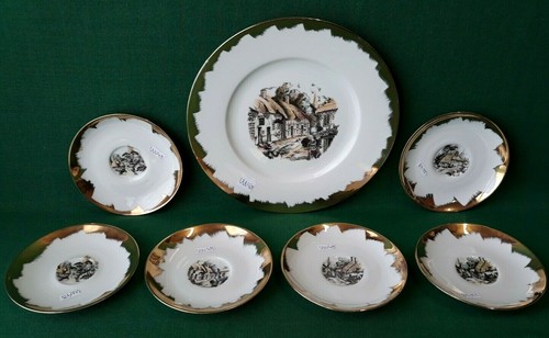 Servizio vintage 1 piatti - 6,