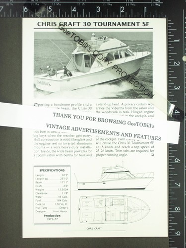 Features chris craft 310 - 2,